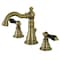 Fauceture FSC19733AKL Duchess Widespread Bathroom Faucet W/ Retail Pop-Up, Brass FSC19733AKL - alternate 1